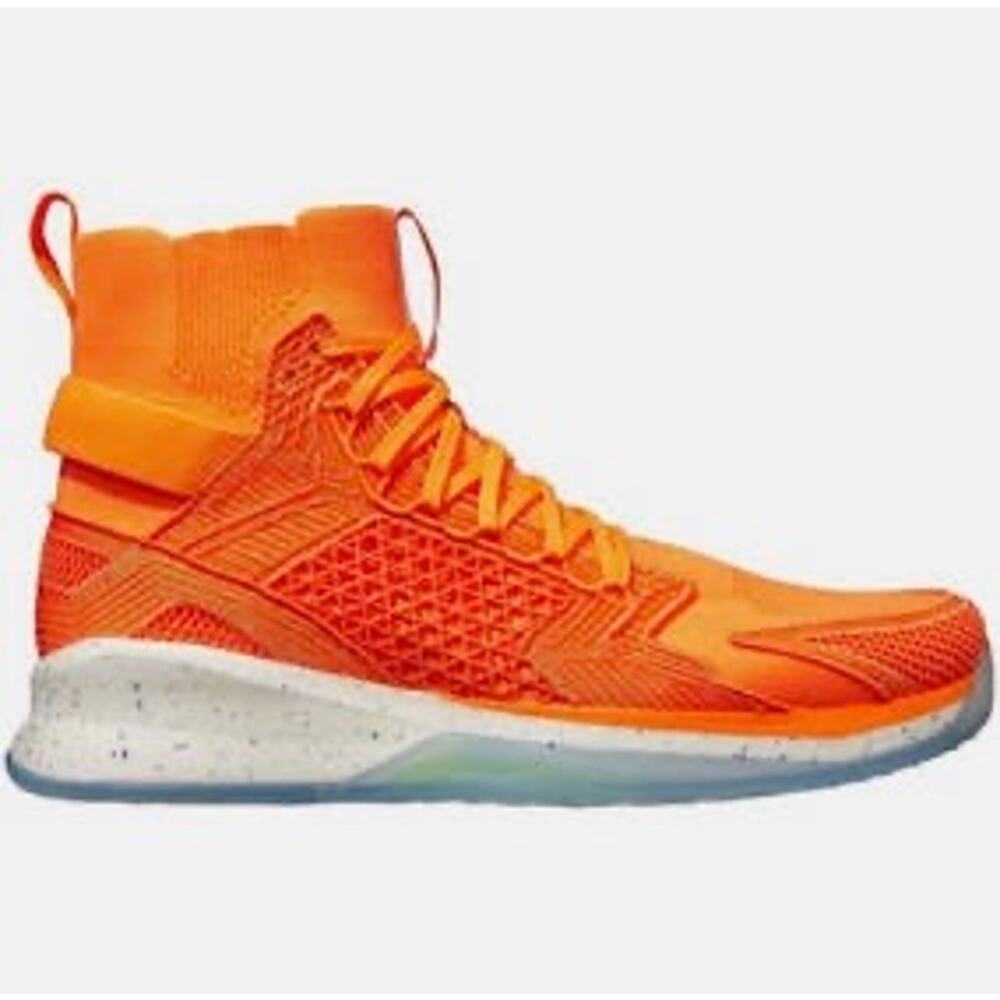 APL Concept X Shoes Mens Size 9 Orange Neon Green Carbon 10 High Top Basketball